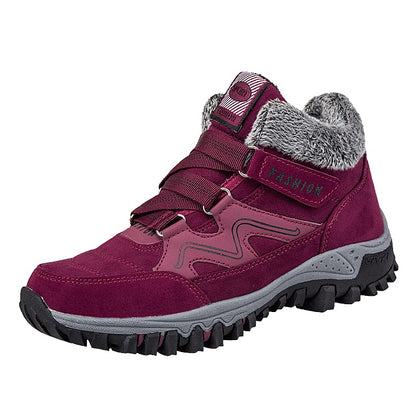 Chaussures en coton velouté pour femmes, chaudes et extérieures - Snow Plus